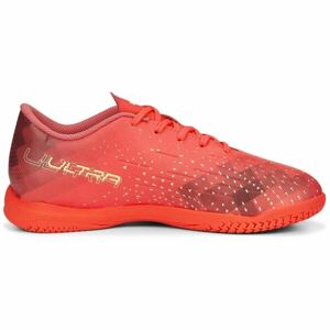 Puma ULTRA PLAY IT JR Gyerek teremcipő, piros, méret 37