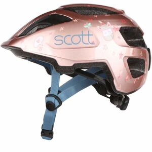 Scott SPUNTO KID Gyerek kerékpáros bukósisak, rózsaszín, méret