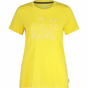 Maloja CURAGLIA W Női kerékpáros póló, sárga, méret