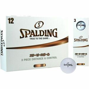 Spalding DISTANCE 3 pc (12 pcs) Golflabda szett, fehér, méret