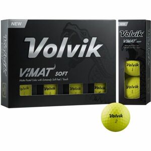 VOLVIK VIMAT 12 db Golflabda szett, sárga, méret