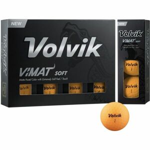 VOLVIK VIMAT 12 db Golflabda szett, narancssárga, méret