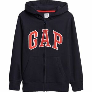 GAP V-NEW FZ GAP ARCH HOOD Fiú cipzáras felső, sötétkék, méret