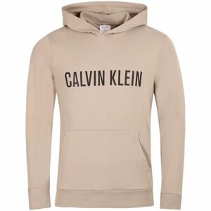 Calvin Klein INTENSE POWER LOUNGE-L/S HOODIE Férfi pulóver, bézs, méret