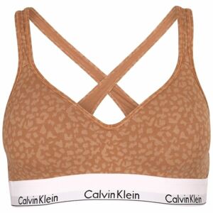 Calvin Klein BRALETTE LIFT Női sportmelltartó, barna, méret