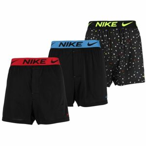 Nike DRI-FIT ESSEN MICRO BOXER 3PK Férfi bokszeralsó, fekete, méret