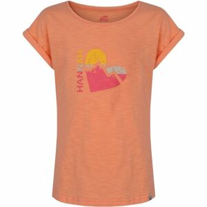 Hannah KAIA JR Lány póló, narancssárga, méret