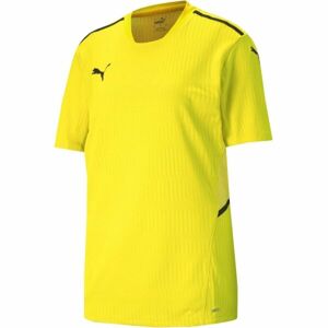 Puma TEAMCUP JERSEY Férfi póló focira, sárga, méret
