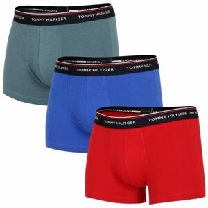 Tommy Hilfiger TRUNK 3 PACK PREMIUM ESSENTIALS Férfi boxeralsó, piros, méret