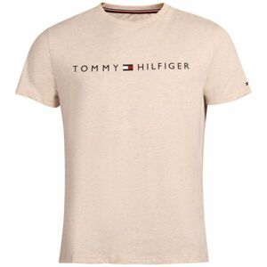 Tommy Hilfiger CN SS TEE LOGO Férfi póló, bézs, méret