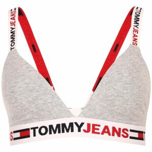 Tommy Hilfiger TOMMY JEANS ID-UNLINED TRIANGLE Női melltartó, szürke, méret