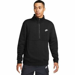 Nike M NSW CLUB BB HZ TOP Férfi pulóver, fekete, méret