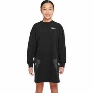 Nike NSW DRESS OP Lány ruha, fekete, méret