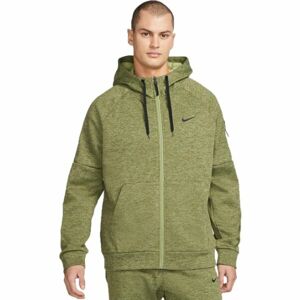 Nike NK TF HD FZ Férfi pulóver, zöld, méret