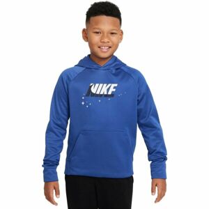 Nike TF PO HOODIE GFX 1 Fiú pulóver, kék, méret