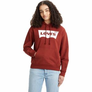 Levi's® STANDARD HOODIE Női pulóver, piros, méret