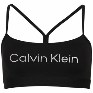 Calvin Klein LOW SUPPORT SPORTS BRA Női sportmelltartó, fekete, méret