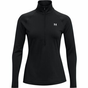 Under Armour AUTHENTICS CG 1/2 ZIP Női felső, fekete, méret