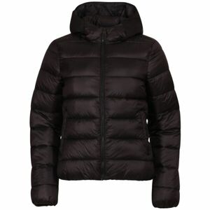 Champion HOODED POLYFILLED JACKET Női kabát, fekete, méret