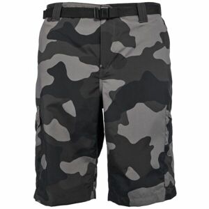 Columbia SILVER RIDGE PRINTED CARGO SHORT Férfi rövidnadrág, sötétszürke, méret