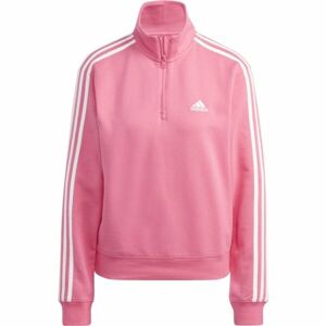 adidas 3S FT QZ Női pulóver, rózsaszín, méret