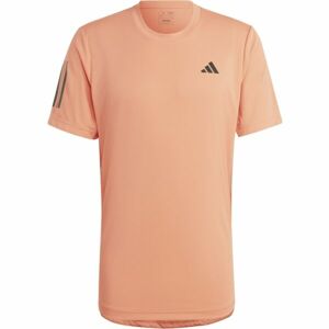 adidas CLUB 3STR TEE Férfi teniszpóló, narancssárga, méret