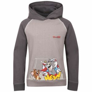 TOM AND JERRY TOM JERRY SMILE HOODIE-B Gyerek sportpulóver, sötétszürke, méret