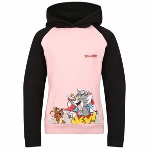 TOM AND JERRY TOM JERRY SMILE HOODIE-B Gyerek sportpulóver, rózsaszín, méret