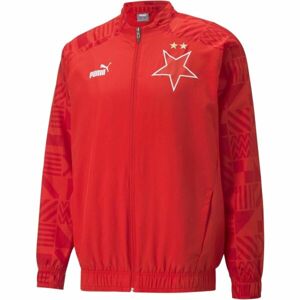 Puma SKS PREMATCH JACKET Férfi kabát, piros, méret