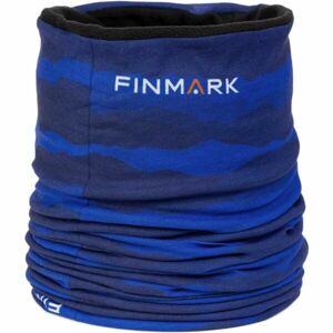 Finmark FSW-213 Multifunkcionális kendő fleece béléssel, kék, méret