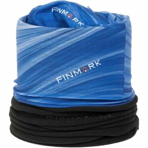 Finmark FSW-249 Gyerek multifunkcionális kendő fleece résszel, kék, méret