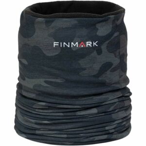 Finmark FSW-248 Lány multifunkcionális kendő fleece béléssel, sötétszürke, méret