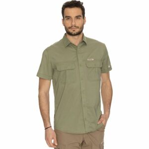 BUSHMAN PEONY NEW Férfi rövid ujjú ing, khaki, méret