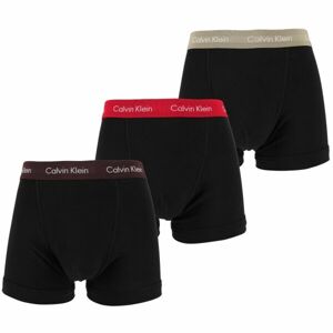 Calvin Klein 3P TRUNK Férfi boxeralsó, fekete, méret