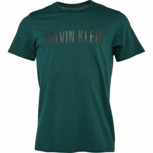 Calvin Klein S/S CREW NECK Férfi póló, sötétzöld, méret