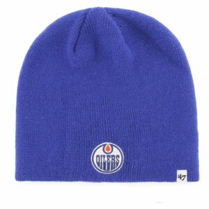 47 NHL EDMONTON OILERS BEANIE Téli sapka, kék, méret