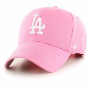47 MLB LOS ANGELES DODGERS RAISED BASIC MVP Baseball sapka, rózsaszín, méret