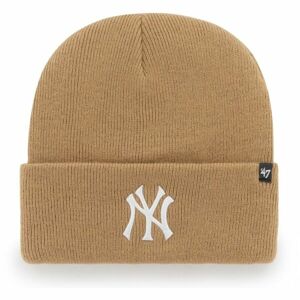 47 MLB NEW YORK YANKEES HAYMAKER CUFF KNIT Téli sapka, bézs, méret