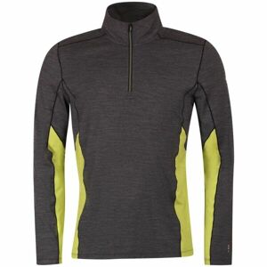 Smartwool M MERINO SPORT LONG SLEEVE 1/4 ZIP Férfi pulóver, sötétszürke, méret