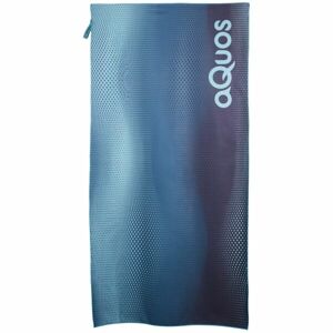AQUOS TECH TOWEL 75x150 Gyorsan száradó sporttörülköző, kék, méret