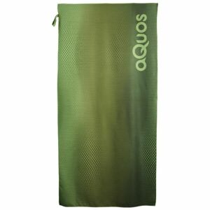 AQUOS TECH TOWEL 75x150 Gyorsan száradó sporttörülköző, zöld, méret