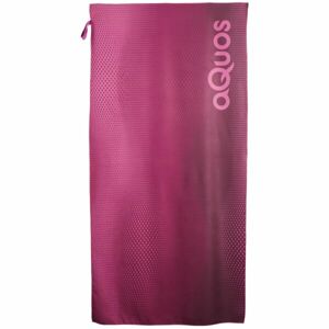 AQUOS TECH TOWEL 75x150 Gyorsan száradó sporttörülköző, rózsaszín, méret