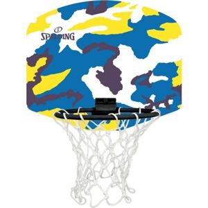Spalding CAMO MICRO MINI BACKBOARD SET Mini kosárlabda palánk, mix, méret