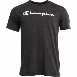 Champion OLD SCHOOL CREWNECK T-SHIRT Férfi póló, sötétszürke, méret