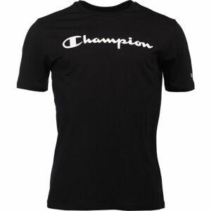 Champion AMERICAN CLASSICS CREWNECK T-SHIRT Férfi póló, fekete, méret