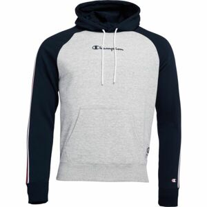 Champion HOODED SWEATSHIRT Férfi pulóver, szürke, méret