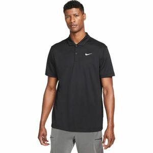 Nike COURT DRI-FIT Férfi pólóing, fekete, méret