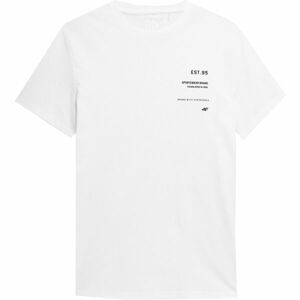 4F MEN´S T-SHIRT Férfi póló, fehér, méret