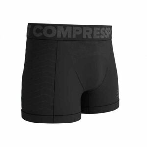 Compressport SEAMLESS BOXER Férfi funkcionális boxeralsó, fekete, méret
