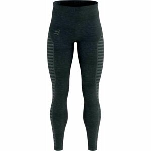 Compressport WINTER RUN LEGGING M Férfi meleg legging futáshoz, fekete, méret